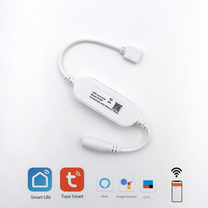 <strong>5m</strong>-100m Smart Strip Lights WiFi/IR/2.4G Touch <strong>LED</strong> <strong>RGB</strong> SMD 2835 5050 RGBW/RGBWW 60LEDs DC 12V with Remote Control EU Adapter - Product Image 2