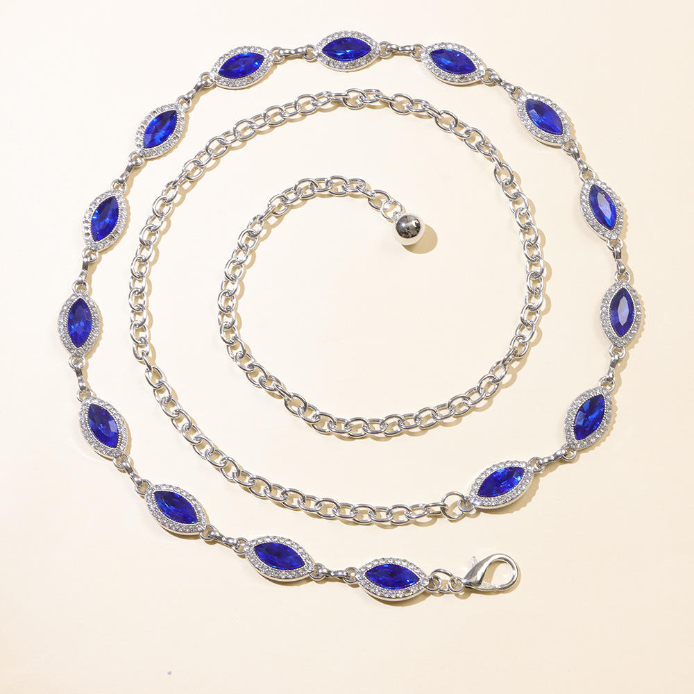 Chaîne de taille saphir