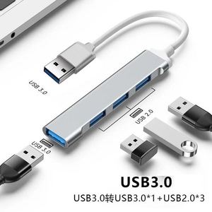 4 in 1 <strong>USB</strong> 3.0 HUB Type C to <strong>USB</strong> 4 Port Multi Splitter Adapter OTG Type-C HUB for Lenovo Macbook Pro <strong>PC</strong> Computer Accessories - Product Image 2