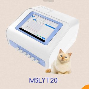 2023 yeni 21 öğe 6 kanal progesteron Test makinesi Vet floresan Immunoassay analizörü - Product Image 2