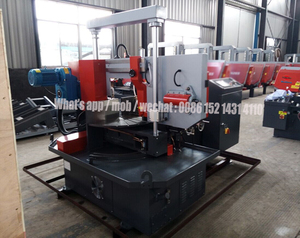 BS300SA Metal bant kesici testere makinesi yarı otomatik yatay şerit testere hassas Metal şerit testere makinesi - Product Image 5