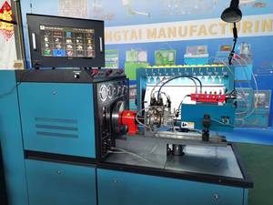 Fabricante de máquinas Dongtai, modelo de computadora CRS619, banco de pruebas de bomba de inyección diésel con inyector Common Rail y función de bomba,