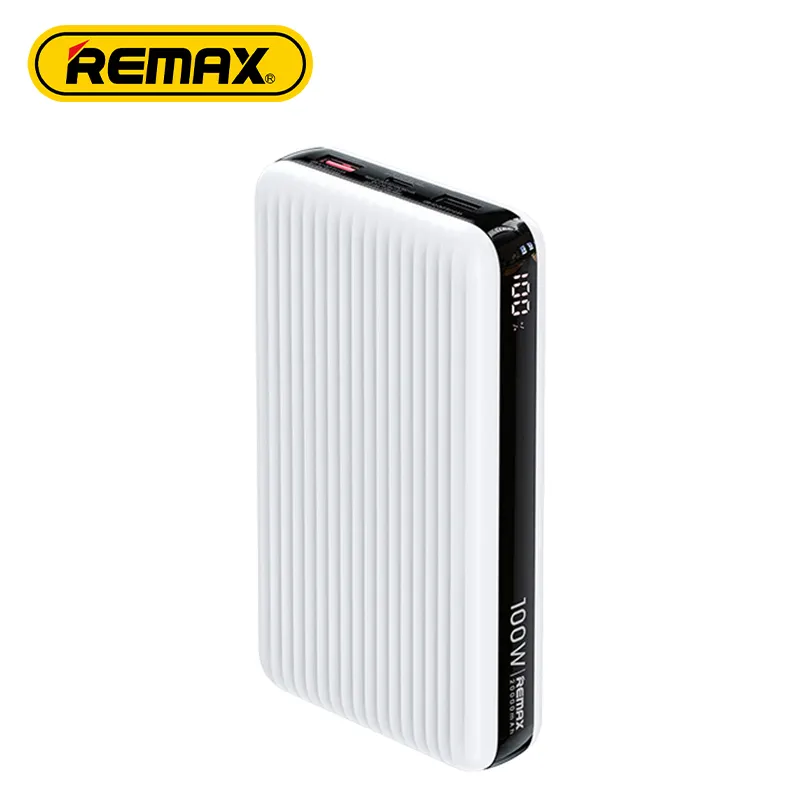 REMAX RPP-508 100W + 18W PD + QC Carregamento Rápido Mini Powerbank 20000mah banco de energia móvel portátil