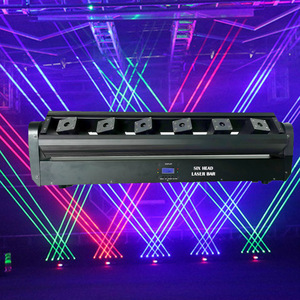 DJ迪斯科俱乐部RGB全彩3w发光二极管舞台激光DMX/声控移动头激光器