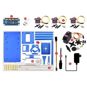 Kit braccio robotico in metallo 4 dof Entry Level I2C controllato per Raspberry Pi - Product Image 6