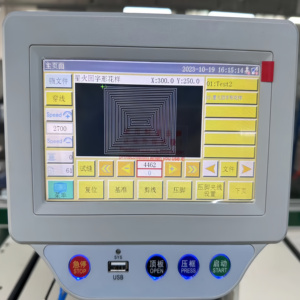 Gute Leistung Automatische Näh muster ausrüstung Intelligente Schablonen maschine für Kleidung und Bettwäsche - Product Image 6
