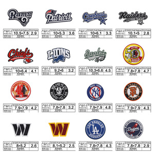 Высококачественные американские вышитые ПВХ-фетровые нашивки для одежды и сумок - Product Image 6