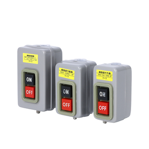BS211B/216B/230B güç kontrol düğmesi anahtarı üç fazlı motor çalıştırma düğmesi basınç düğmesi anahtarı - Product Image 4