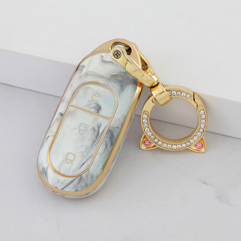 Gray+Key Ring