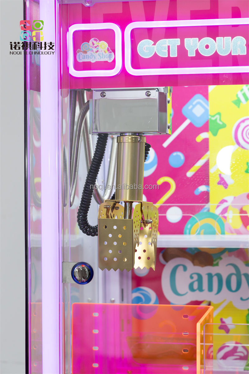 Empujador de tienda de dulces rosa