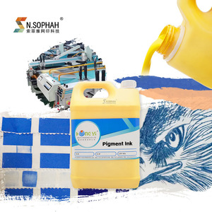 厂家直销织物印刷颜料油墨丝网印刷用水性颜料油墨 - Product Image 6