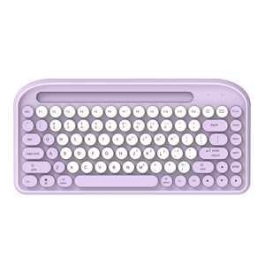 Modello privato di fabbrica Mini 84 tasti tastiera Bluetooth portatile OEM colore misto Bluetooth tastiera tastiera Bluetooth con supporto - Product Image 6