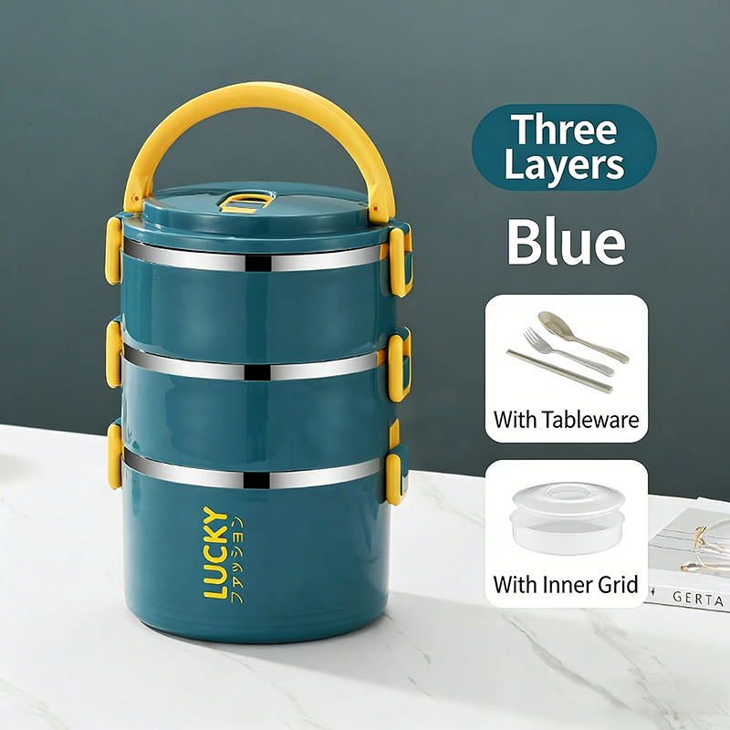 Triple-layer blue