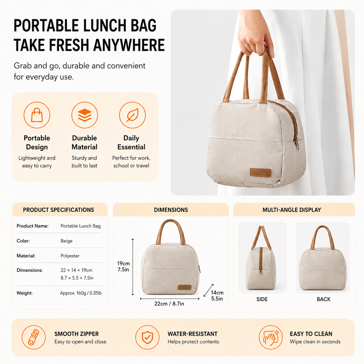 Borsa termica per il pranzo