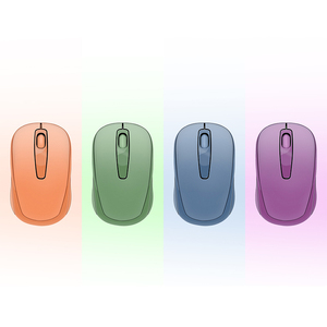 Vendita calda 2.4G Mouse da ufficio senza fili su misura Mouse ottico di base 3D pulsanti PC Mouse per Computer Mini-Mouse regalo, MW-025B - Product Image 4