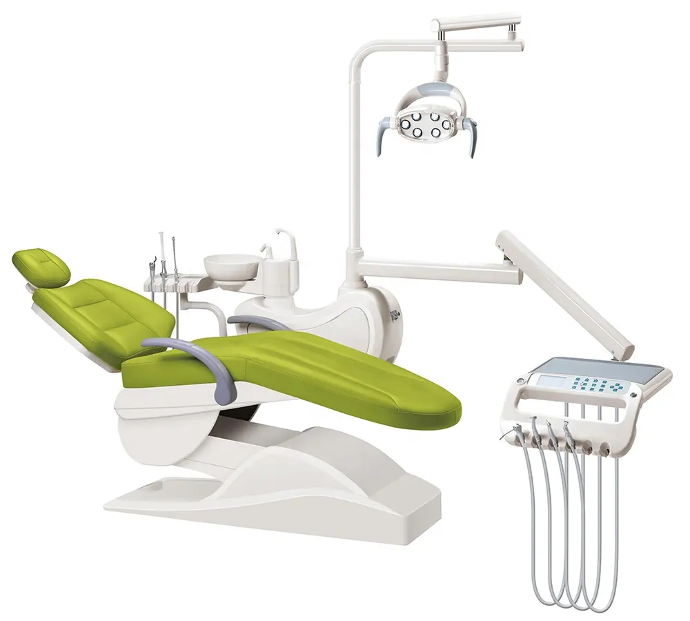 Migliore vendita elettrico impianto dentale chirurgia impianto sedia attrezzature con Deluxe dentista sgabello per clinica dentale
