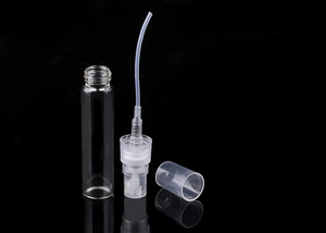 小型香水アトマイザーバイアル2ml 3ml 5ml 10mlサンプルガラスボトルプラスチックスプレーポンプミニテスターボトル付き - Product Image 5