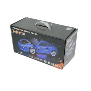Metal alaşımlı şasi ile LED ışık 4WD 2.4G uzaktan kumanda oyuncak RC araba 1/16 yüksek hız - Product Image 5