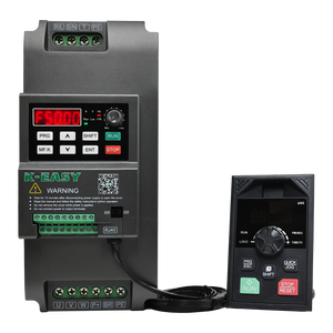 Controlador de motor trifásico único de 220V a 380V 0.75kw a 15KW Controlador de CA Convertidor de frecuencia de velocidad variable - Product Image 6