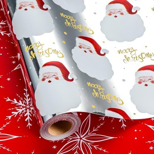 Silver SantaSnowflake