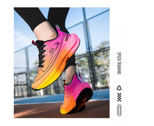 Giày thể thao nam nữ đế carbon, giày chạy lưới đơn, hỗ trợ bán buôn số lượng lớn - Product Image 5