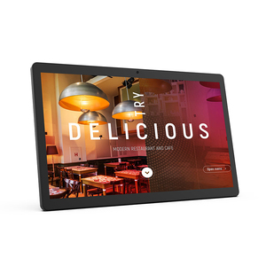 Montaje en pared 15,6 pulgadas pantalla táctil Quad Core POE NFC cámara frontal Android Tablet PC USO COMERCIAL tabletas ordenador anuncios pantalla - Product Image 1