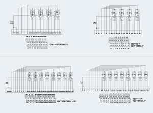 QMY402 4-Bit <strong>Relay</strong> <strong>Module</strong> DC24V <strong>Input</strong> Control 1C 250V 3A <strong>Output</strong> ALQ124 Electromagnetic <strong>Relay</strong> DIN RAIL Npn/pnp - Product Image 5