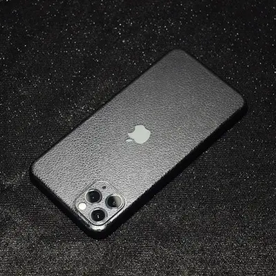 2020 nuovo arrivo Deluxe Leather grain skin sticker decal per iPhone x/xs/xs max/xr/8/8 +/7/7 +/6/6 + con logo