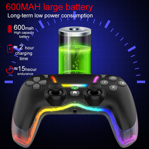Nueva tendencia controlador ps4 tableta Android Bluetooth inalámbrico teléfono móvil joysticks TV computadora incluso deslumbrante juego de mano GamePad