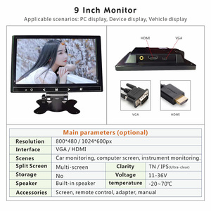 Factory Direct Sale 7 8 9 10 Inch High Resolution Desktop Mini Portatil Monitor for Car Display <strong>Pc</strong> - Product Image 4