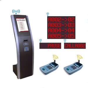 Sistema de Gestión de cola inalámbrica con pantalla táctil, máquina de llamada para servicio de Banco