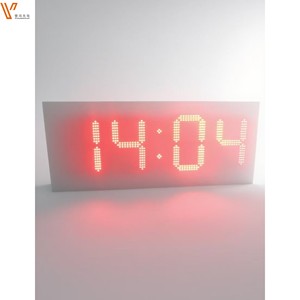 Schermo singolo lato grande 12 pollici Display digitale a Led orologio di temporizzazione impermeabile conto alla rovescia da corsa Timer per i giochi all'aperto - Product Image 6
