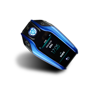 For <strong>BMW</strong> Style Wireless Comfort Access <strong>Key</strong> Entry Universal Modified Smart Remote LCD <strong>Key</strong> with Multi-language - Product Image 1