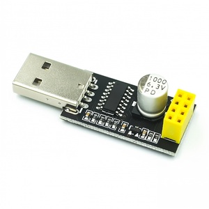ESP01 programcı adaptörü UART GPIO0 ESP-01 Adaptater ESP8266 CH340G USB ESP8266 seri kablosuz Wifi develodevre kartı modülü