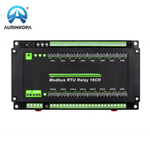 Módulo de relé Modbus RTU de 16 canales, interfaz RS485 con múltiples circuitos de protección de aislamiento, relé Modbus RTU de 16 canales - Product Image 2