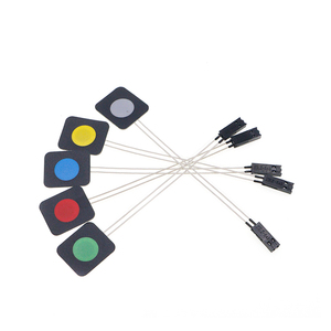 1*2 3 4 5 Tasten Knopf Membran-Schalter 3*4 4×5 Matrix-Array-Tastatur 1×6 Tastatur mit LED-Steuerungskette Pad DIY-Satz für Arduino