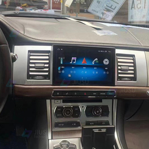 Dokunmatik ekran Android çift sistem araba radyo GPS navigasyon DVD OYNATICI Stereo multimedya ses sistemi için Jaguar XF 2011-2015 - Product Image 4