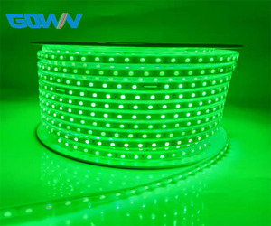 AC110V/220V 60 LEDS/M tek sıra esnek işık şeritleri tüp su geçirmez RGB RGB Led şerit işık - Product Image 1