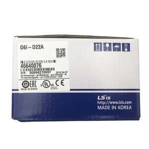 G6I-D22A ควบคุมลอจิกโปรแกรม LS PLC