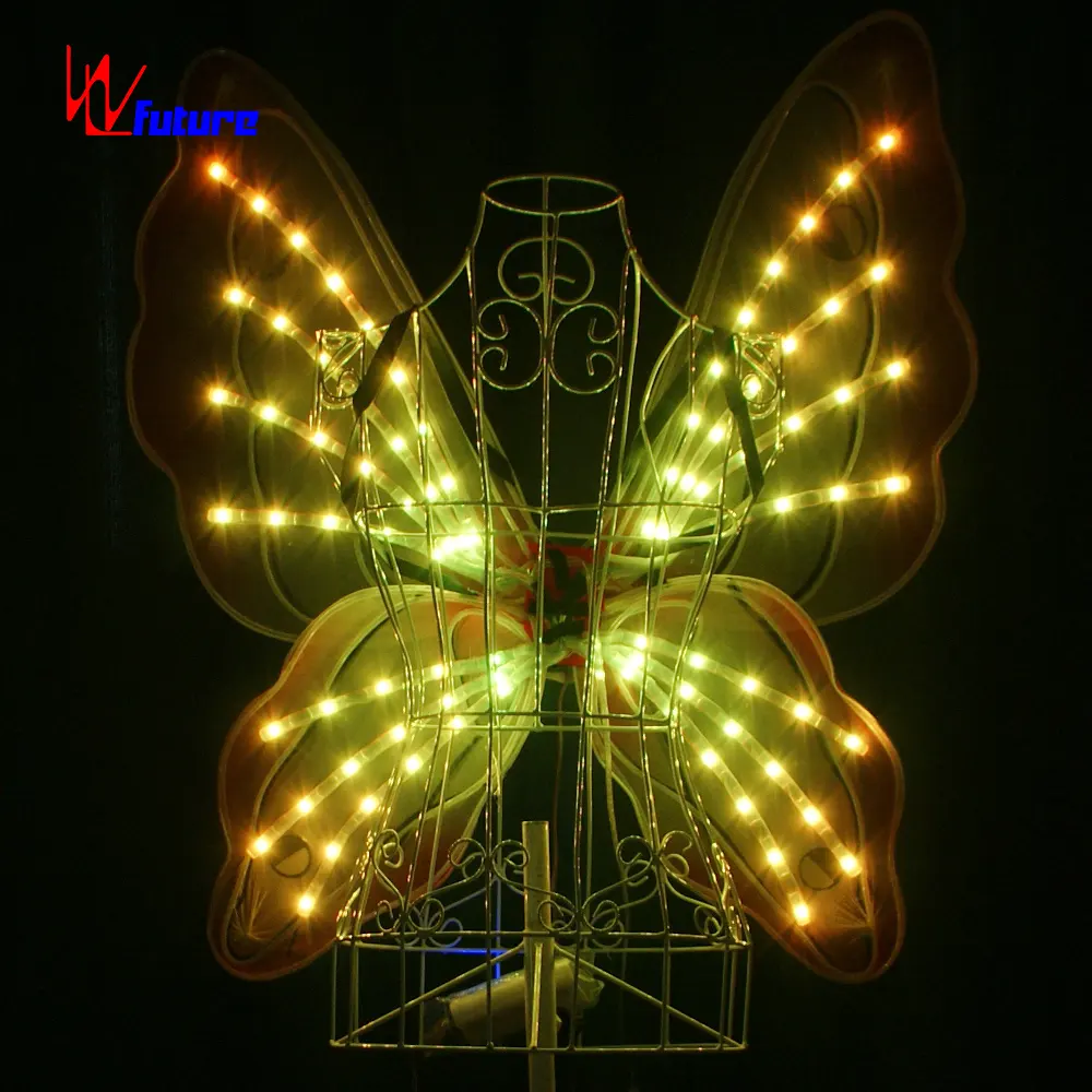 Costumi di festa di Halloween delle ali di fata della farfalla del LED per i bambini
