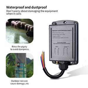 Modello speciale impermeabile interruttore wireless 220V con telecomando ricaricabile tipo-c 433MHz rf telecomando - Product Image 5
