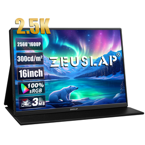 16-Inch Portable Gaming <strong>Monitor</strong> for PC Laptop PS4 PS5 Switch Cell Phone-Factory New <strong>Computer</strong> <strong>LCD</strong> Screen <strong>Display</strong> - Product Image 1