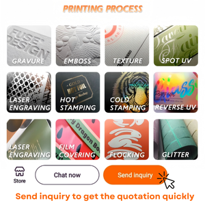 Hete Verkoop <span class=keywords><strong>Custom</strong></span> Papier Kraft Bruine Gele Mini Munt Verpakking Envelop Met Witte Uv Logo Afdrukken - Product Image 4