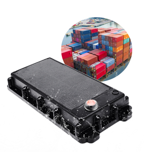 Kamyonlar konteynerler yönetimi için akıllı GÜNEŞ PANELI manyetik uzun pil GPS Tracker 4G GPS takip sistemleri - Product Image 1