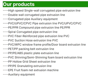 プラスチックチューブホース生産ラインプラスチック押出機Hdpe Ldpe Pp Pprc Pe Pprパイプ製造機 - Product Image 2