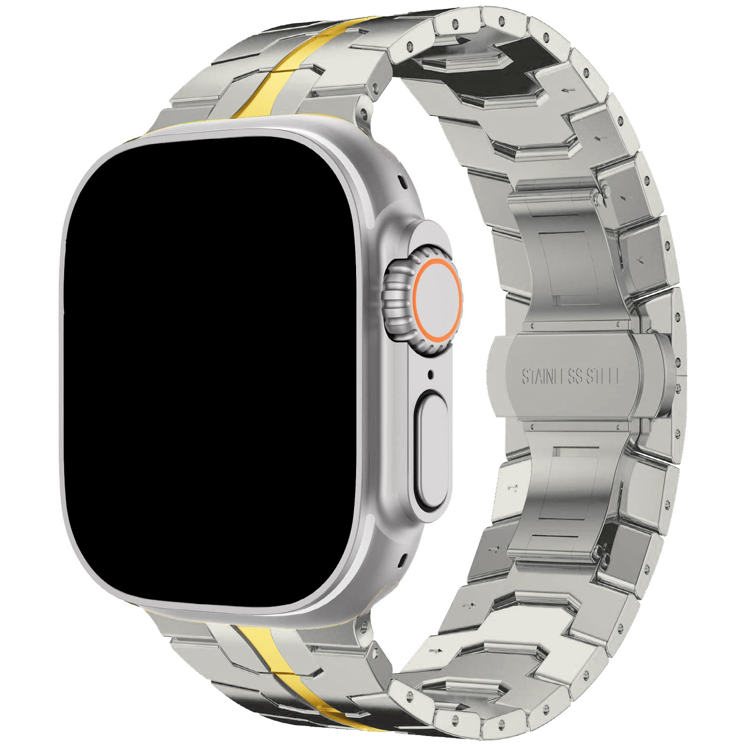 Starlight Gold (Stainless Steel/Butterfly Buckle)