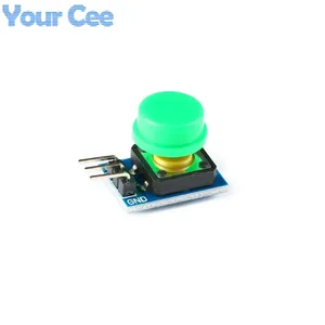 5 Stück Big Key Colour ful Button Light Touch-Schalter modul mit Hut Nicht selbstsicher nder High Level-Ausgang für Arduino