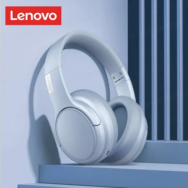 Cuffie Bluetooth Wireless Lenovo TH20 auricolari sportivi Stereo HiFi con cancellazione del rumore con microfono per cuffie TWS da gioco