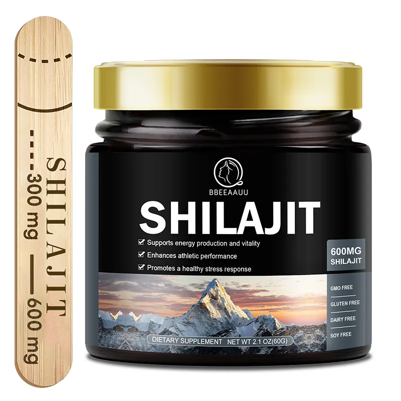 Shilajit Cream 60g Multiple Minerals Supplement Shilajit Resin Pure Himalayan For Immune System