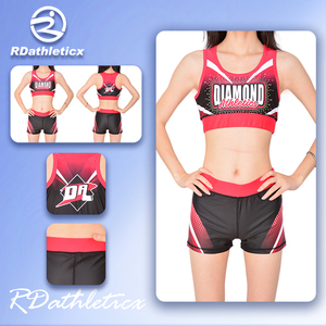 Yetişkin Cheer lider kostümleri cheer lider üniforma toplu toptan için özel Cheer uygulama giymek - Product Image 2